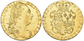 George III, guinea, 1774, fourth head, by Thomas Pingo (S. 3728), extremely fine or better, lightly toned, in NGC holder graded AU 58

Estimate: GBP...