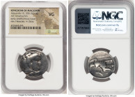 MACEDONIAN KINGDOM. Alexander III the Great (336-323 BC). AR tetradrachm (26mm, 9h). NGC VG. Lifetime issue, Memphis, Egypt, 332-323 BC. Head of Herac...