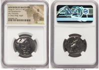 MACEDONIAN KINGDOM. Philip III Arrhidaeus (323-317 BC). AR tetradrachm (26mm, 12h). NGC Good. Lifetime-early posthumous issue, uncertain eastern mint,...