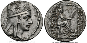 ARMENIAN KINGDOM. Tigranes II the Great (95-56 BC). AR tetradrachm (27mm, 15.61 gm, 1h). NGC Choice XF 5/5 - 3/5. Tigranocerta, ca. 80-68 BC. Diademed...