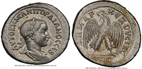 SYRIA. Antioch. Gordian III (AD 238-244). BI tetradrachm (28mm, 11h). NGC Choice XF. AD 240. AYTOK K M ANT ΓOPΔIANOC CЄB, laureate, draped, and cuiras...