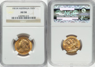 Victoria gold Sovereign 1901-M AU58 NGC, Melbourne mint, KM13. HID09801242017 © 2025 Heritage Auctions | All Rights Reserved www.HA.com/TexasAuctionee...