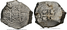 Ferdinand VI Cob 8 Reales 1749 P-q AU Details (Cleaned) NGC, Potosi mint, KM40. 26.97gm. HID09801242017 © 2025 Heritage Auctions | All Rights Reserved...