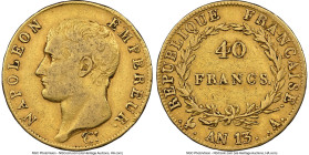 Napoleon gold 40 Francs L'An 13 (1804/1805)-A VF30 NGC, Paris mint, KM664.1. HID09801242017 © 2025 Heritage Auctions | All Rights Reserved www.HA.com/...