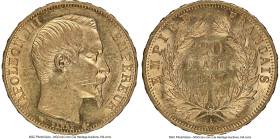 Napoleon III gold 20 Francs 1859-A AU55 NGC, Paris mint, KM781.1, F-531/15. HID09801242017 © 2025 Heritage Auctions | All Rights Reserved www.HA.com/T...