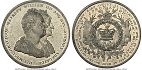 William IV Pair of Certified white metal "Coronation" Medals 1831 NGC, 1) Medal - MS62, BHM-1486 2) Medal - MS61, BHM-1484 HID09801242017 © 2025 Herit...