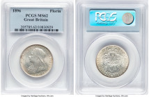 Victoria Florin 1896 MS62 PCGS, KM781, S-3939. Champagne toning sparkles around the peripherals. HID09801242017 © 2025 Heritage Auctions | All Rights ...