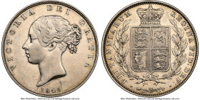 Victoria Pair of Certified 1/2 Crowns NGC, 1) 1/2 Crown 1846 - XF45, KM740, S-3888 2) 1/2 Crown 1888 - AU58, KM764, S-3924 Royal mint. HID09801242017 ...
