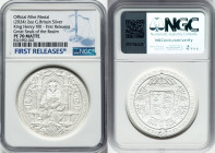 "King Henry VIII Seal" silver Matte Proof Official Mint Medal (2 oz) ND (2024) PR70 NGC, Mintage: 1,000. Great Seals of the Realm series. First Releas...