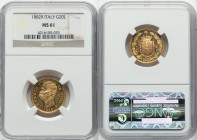 Umberto I gold 20 Lire 1882-R MS61 NGC, Rome mint, KM21. HID09801242017 © 2025 Heritage Auctions | All Rights Reserved www.HA.com/TexasAuctioneerLicen...