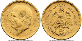 Estados Unidos gold 10 Pesos 1906-M AU58 NGC, Mexico City mint, KM473. HID09801242017 © 2025 Heritage Auctions | All Rights Reserved www.HA.com/TexasA...