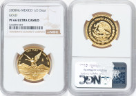 Estados Unidos gold Proof "Libertad" 1/2 Onza 2008-Mo PR66 Ultra Cameo NGC, Mexico City mint, KM674. Mintage: 500. HID09801242017 © 2025 Heritage Auct...