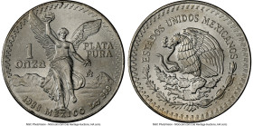 Estados Unidos 3-Piece Lot of Certified silver "Libertad" Onza Issues NGC, 1) Onza 1988-Mo - MS66, Mexico City mint, KM494.1 2) Onza 1988-Mo - MS66, M...