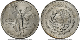 Estados Unidos 3-Piece Lot of Certified silver "Libertad" Onza Issues NGC, 1) Onza 1988-Mo - MS66, Mexico City mint, KM494.1 2) Onza 1988-Mo - MS66, M...