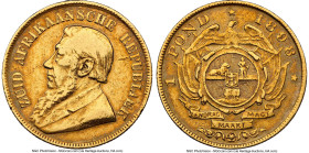 Republic gold Pond 1898 VF Details (Cleaned) NGC, Pretoria mint, KM10.2. HID09801242017 © 2025 Heritage Auctions | All Rights Reserved www.HA.com/Texa...