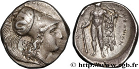 LUCANIA - HERACLEA
Type : Nomos, statère ou didrachme 
Date : c. 278-276 AC 
Mint name / Town : Héraclée 
Metal : silver 
Diameter : 20  mm
Orientatio...