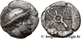 THRACE - AINOS
Type : Diobole 
Date : c. 465-460 AC. 
Mint name / Town : Aenos (Ainos), Thrace 
Metal : silver 
Diameter : 11  mm
Orientation dies : 7...