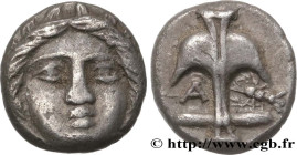 THRACE - APOLLONIA PONTICA
Type : Diobole 
Date : c. 410/404 - 341/323 AC. 
Mint name / Town : Apollonia Pontica, Thrace 
Metal : silver 
Diameter : 1...