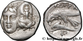 THRACE - ISTROS
Type : Drachme 
Date : c. 400-350 AC. 
Mint name / Town : Istros 
Metal : silver 
Diameter : 18  mm
Orientation dies : 12  h.
Weight :...