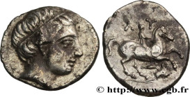 THRACIAN KINGDOM - LYSIMACHOS
Type : Cinquième de tétradrachme 
Date : c. 306-305 AC. 
Mint name / Town : Lysimachia, Thrace 
Metal : silver 
Diameter...