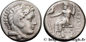 MACEDONIA - MACEDONIAN KINGDOM - ALEXANDER III THE GREAT
Type : Drachme 
Date : c. 328-323 AC. 
Mint name / Town : Lampsaque, Mysie 
Metal : silver 
D...