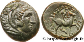 MACEDONIA - MACEDONIAN KINGDOM - CASSANDER
Type : Unité 
Date : c. 305 AC. 
Mint name / Town : Pella, Macédoine 
Metal : copper 
Diameter : 17  mm
Ori...
