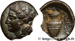 THESSALY - LAMIA
Type : obole 
Date : c. 400-344 AC. 
Mint name / Town : Lamia, Thessalie 
Metal : silver 
Diameter : 11,5  mm
Orientation dies : 12  ...