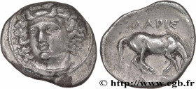 THESSALY - LARISSA
Type : Drachme 
Date : c. 350-320 AC 
Mint name / Town : Larissa, Thessalie 
Metal : silver 
Diameter : 19,5  mm
Orientation dies :...