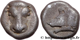 PHOCIS- DELPHI
Type : Obole 
Date : c. 485-480 AC. 
Mint name / Town : Delphes, Phocide 
Metal : silver 
Diameter : 9  mm
Orientation dies : 9  h.
Wei...