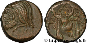 TAURIC CHERSONESE - PANTICAPEUM
Type : Unité 
Date : c. 280-250 AC. 
Mint name / Town : Panticapé, Chersonèse Taurique 
Metal : copper 
Diameter : 16,...