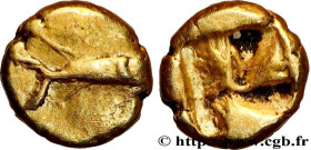 MYSIA – KYZIKOS / CYZICUS
Type : 1/24 de statère d’électrum 
Date : c. 600-550 AC. 
Mint name / Town : Cyzique, Mysie 
Metal : electrum 
Diameter : 6,...