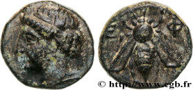 IONIA - EPHESUS
Type : quart d’unité 
Date : c. 280-258 AC. 
Mint name / Town : Éphèse, Ionie 
Metal : copper 
Diameter : 10  mm
Orientation dies : 12...