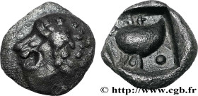 IONIA - MILETUS
Type : Tetartemorion ou quarante-huitième de statère 
Date : c. 510-494 AC. 
Mint name / Town : Milet, Ionie 
Metal : silver 
Diameter...