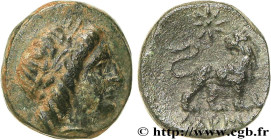 IONIA - MILETUS
Type : Unité 
Date : c.313-290 AC. 
Mint name / Town : Milet, Ionie 
Metal : copper 
Diameter : 10  mm
Orientation dies : 12  h.
Weigh...