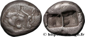 LYDIA - LYDIAN KINGDOM - CROESUS
Type : Hemistatère 
Date : c. 550 AC. 
Mint name / Town : Sardes, Lydie 
Metal : silver 
Diameter : 13,5  mm
Orientat...