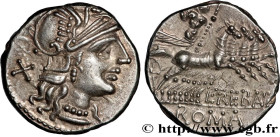 TREBANIA
Type : Denier 
Date : 135 AC. 
Mint name / Town : Rome 
Metal : silver 
Millesimal fineness : 950  ‰
Diameter : 17,5  mm
Orientation dies : 1...