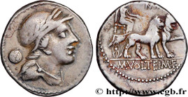 VOLTEIA
Type : Denier 
Date : 78 AC. 
Mint name / Town : Rome 
Metal : silver 
Millesimal fineness : 950  ‰
Diameter : 19  mm
Orientation dies : 12  h...