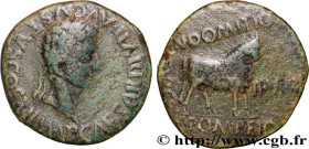 AUGUSTUS
Type : As 
Date : c. 5-3 AC. 
Mint name / Town : Lepida-Celsa, Tarraconaise 
Metal : copper 
Diameter : 26,5  mm
Orientation dies : 7  h.
Wei...
