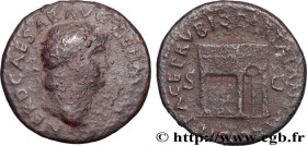 NERO
Type : As 
Date : 65 - 66 
Mint name / Town : Rome 
Metal : copper 
Diameter : 27  mm
Orientation dies : 6  h.
Weight : 9,20  g.
Obverse legend :...