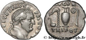 VESPASIAN
Type : Denier 
Date : 72 
Mint name / Town : Rome 
Metal : silver 
Millesimal fineness : 900  ‰
Diameter : 16,5  mm
Orientation dies : 7  h....