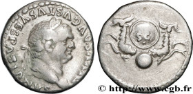 DIVUS VESPASIAN
Type : Denier 
Date : 80 
Mint name / Town : Rome 
Metal : silver 
Millesimal fineness : 900  ‰
Diameter : 17  mm
Orientation dies : 6...