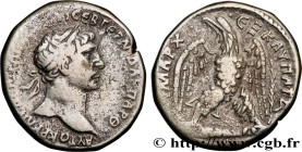 TRAJANUS
Type : Tétradrachme syro-phénicien 
Date : an 15 
Mint name / Town : Tyr, Phénicie 
Metal : silver 
Diameter : 25  mm
Orientation dies : 6  h...
