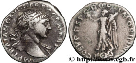 TRAJANUS
Type : Denier 
Date : 107 
Mint name / Town : Rome 
Metal : silver 
Millesimal fineness : 900  ‰
Diameter : 17,5  mm
Orientation dies : 7  h....