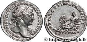TRAJANUS
Type : Denier 
Date : 113 
Mint name / Town : Rome 
Metal : silver 
Millesimal fineness : 900  ‰
Diameter : 19,5  mm
Orientation dies : 7  h....