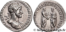 HADRIAN
Type : Denier 
Date : 117 
Mint name / Town : Rome 
Metal : silver 
Millesimal fineness : 900  ‰
Diameter : 18  mm
Orientation dies : 6  h.
We...