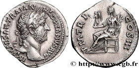 HADRIAN
Type : Denier 
Date : 125 
Mint name / Town : Rome 
Metal : silver 
Millesimal fineness : 900  ‰
Diameter : 19  mm
Orientation dies : 6  h.
We...