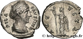 FAUSTINA MAJOR
Type : Denier 
Date : 148 (après) 
Mint name / Town : Rome 
Metal : silver 
Millesimal fineness : 850  ‰
Diameter : 17,5  mm
Orientatio...