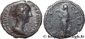 FAUSTINA MINOR
Type : Denier 
Date : 156-157 
Mint name / Town : Rome 
Metal : silver 
Millesimal fineness : 800  ‰
Diameter : 17  mm
Orientation dies...