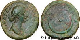 DIVA FAUSTINA
Type : As 
Date : 176 
Mint name / Town : Rome 
Metal : copper 
Diameter : 26  mm
Orientation dies : 6  h.
Weight : 10,67  g.
Rarity : R...