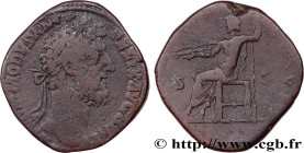 COMMODUS
Type : Sesterce 
Date : 186 
Mint name / Town : Rome 
Metal : bronze 
Diameter : 30,5  mm
Orientation dies : 6  h.
Weight : 19,39  g.
Rarity ...